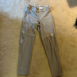 Nike Pro Grey Mesh Leggings. Women’s XS